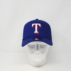 New Era 940 Texas Rangers A Frame Adjustable Baseball Snapback Trucker Hat Cap